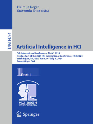 cover image of Artificial Intelligence in HCI